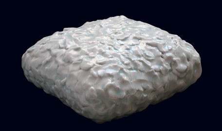 Coix� quadrat - Porcelain and glace - 2006 - 8 x 14 x 14 cm  
