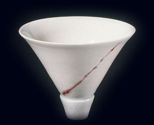 Copa - Porcelain and glace - 1984 - 9 x 8,5 cm