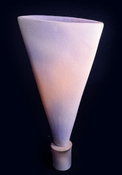 Copa - Porcelain and engobe - 1986 - 17 x 8 cm