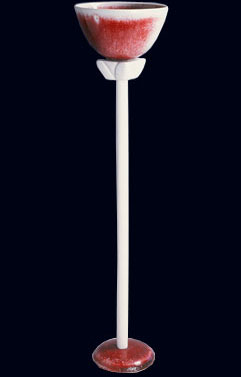 Copa - Porcelain and glace - 1991 - 35 x 8 cm
